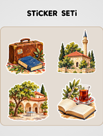 Ezanı Beklerken Sticker Seti 9,90 TL - Tıkla ve Keşfet