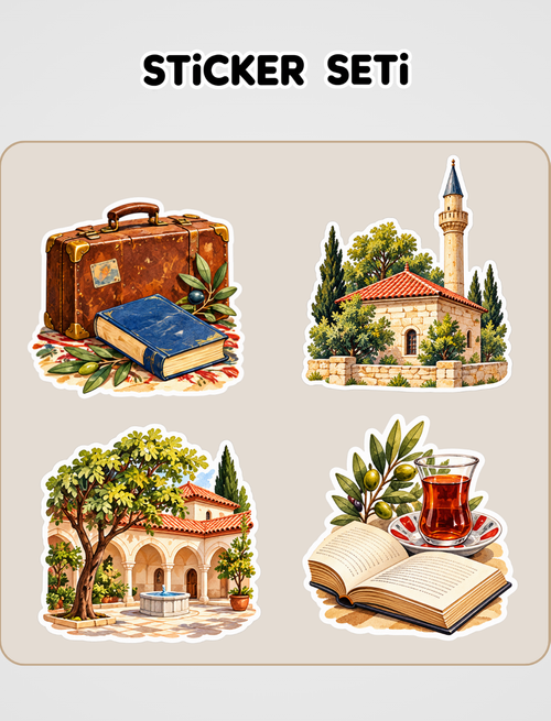 Ezanı Beklerken Sticker Seti