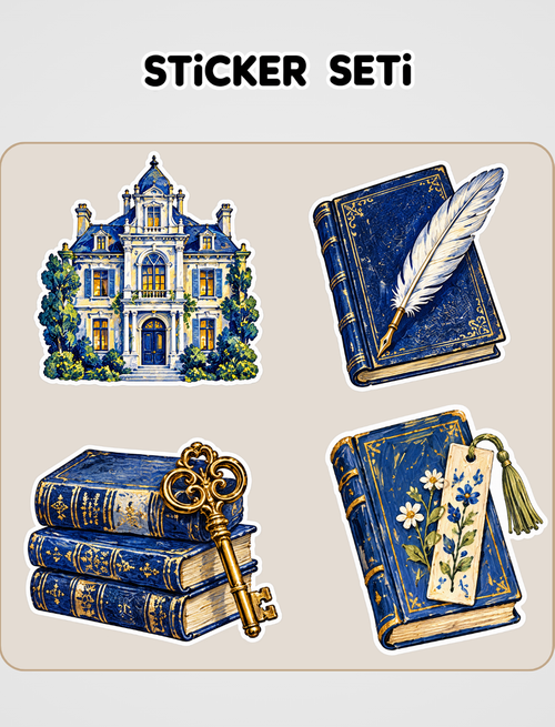 Sırça Köşk Sticker Seti