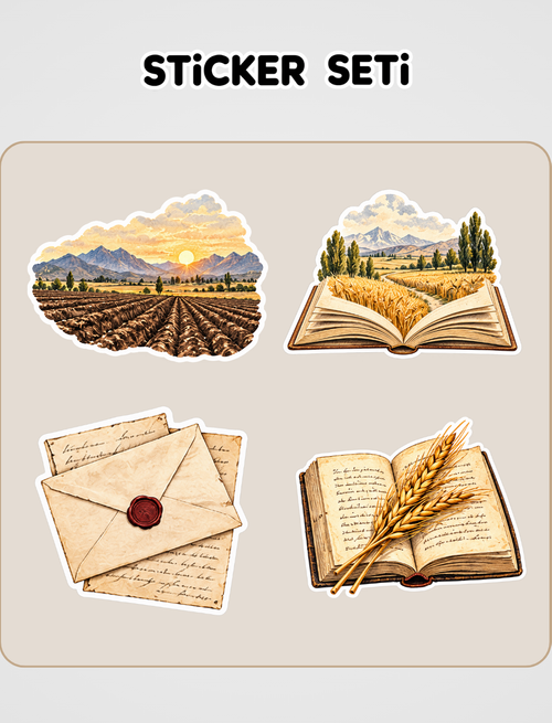 Toprak Ana Sticker Seti