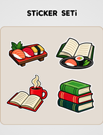 Tuhaf Resimler Sticker Seti