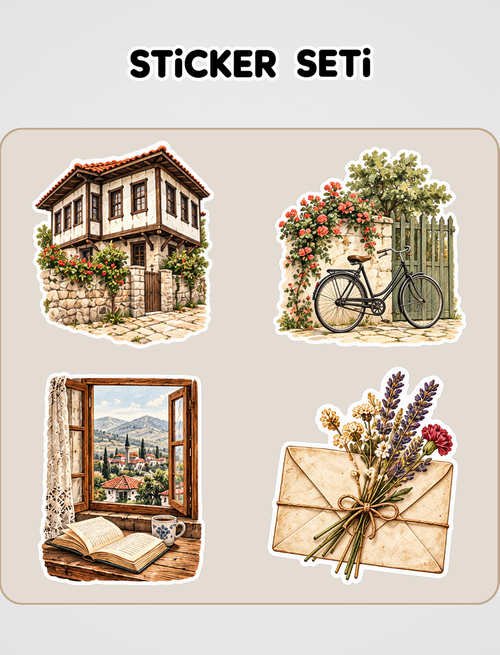 Uzun Hikaye Sticker Seti