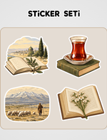 Zeytindağı Sticker Seti 9,90 TL - Tıkla ve Keşfet