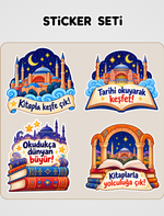 Ayasofya'da Bir Gece Sticker Seti 9,90 TL - Tıkla ve Keşfet