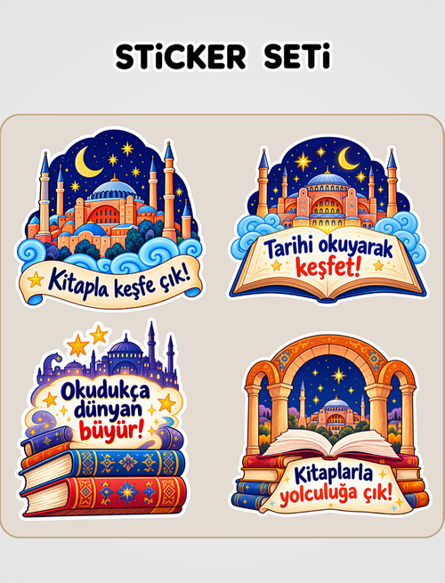 Ayasofya'da Bir Gece Sticker Seti