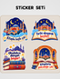 Ayasofya'da Bir Gece Sticker Seti