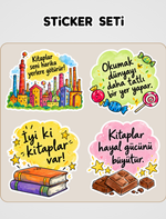Charlie'nin Çikolata Fabrikası Sticker Seti