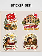 Cumhuriyet'in İlk Sabahı Sticker Seti