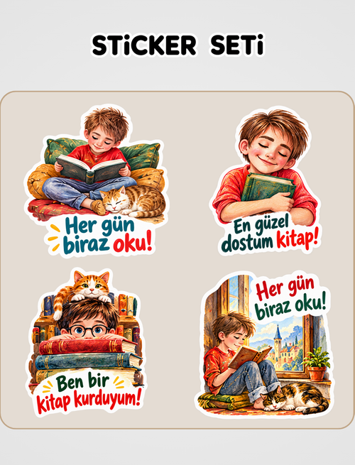 Çıkmaz Sokağın Ressamı Sticker Seti
