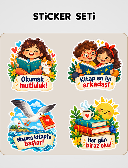 Hapı Yuttuk Eczanesi Sticker Seti