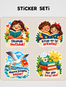 Hapı Yuttuk Eczanesi Sticker Seti