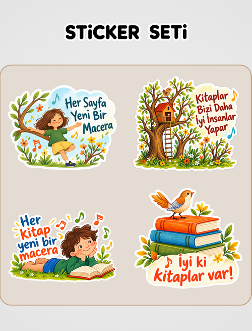 Hayal Orkestrası Sticker Seti