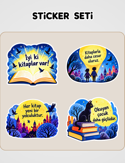 Işık Hırsızları Sticker Seti