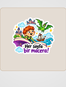 Müdürün Uçan Peruğu Sticker Seti