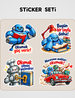 Robonlar / Bir Kaçış Operasyonu Sticker Seti 9,90 TL - Tıkla ve Keşfet