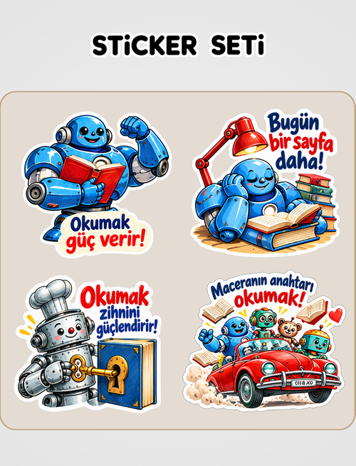 Robonlar / Bir Kaçış Operasyonu Sticker Seti