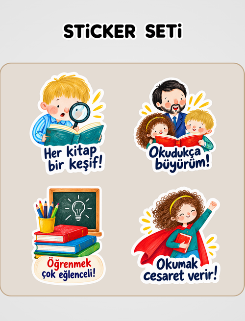 Sıfır Kural Sınıfı Sticker Seti