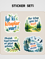 Sisin Sakladıkları Sticker Seti