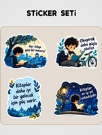 Süper Başkan - Zamanı Durduran Saat Sticker Seti