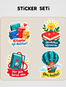 Şifayı Kaptık Hastanesi Sticker Seti