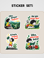 Top Yutan Ormanı Sticker Seti