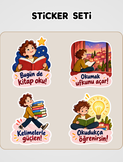 Yıldızlara Yakın Sticker Seti