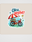 Zaman Bisikleti Sticker Seti