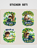 Zerdali / Dedemle Bir Yıl Sticker Seti 9,90 TL - Tıkla ve Keşfet