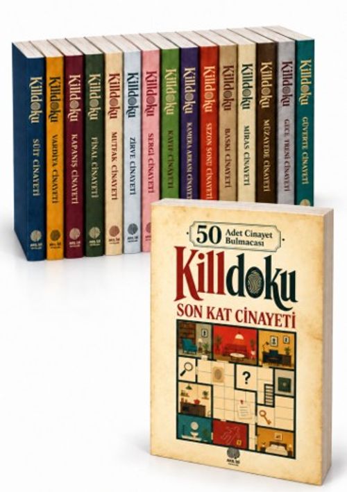 Killdoku Cinayet Bulmacası Seti (16 Kitap)