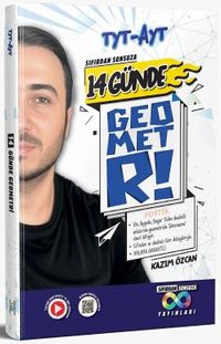 YKS TYT AYT Sıfırdan Sonsuza 14 Günde Geometri Video Takip Kitabı