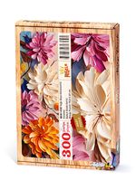 Yağlı Boya Görünümlü Çiçekler Ahşap Puzzle 300 Parça ( BC01-CCC )