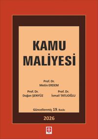 Kamu Maliyesi / Metin Erdem