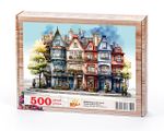 Nostaljik Sokak Ahşap Puzzle 500 Parça ( SK24-D )