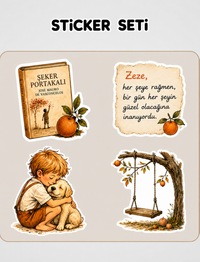 Şeker Portakalı Sticker Seti 9,90 TL - Tıkla ve Keşfet
