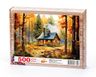 Ormanda Kulübe Ahşap Puzzle 500 Parça ( MZ76-D )