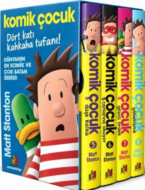 Komik Çocuk / 4 Kitap Kutu Set 2