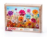 Bahar Çiçekleri Ahşap Puzzle 1000 Parça ( BC13-M )