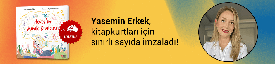 Yasemin Erkek, "Heves'in Minik Kıvılcımı" kitabını Kitapkurtları için sınırlı sayıda imzaladı!