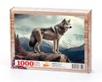 Yalnız Kurt Ahşap Puzzle 1000 Parça ( HV85-M )