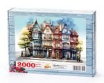 Nostaljik Sokak Ahşap Puzzle  2000 Parça ( SK56-MM )