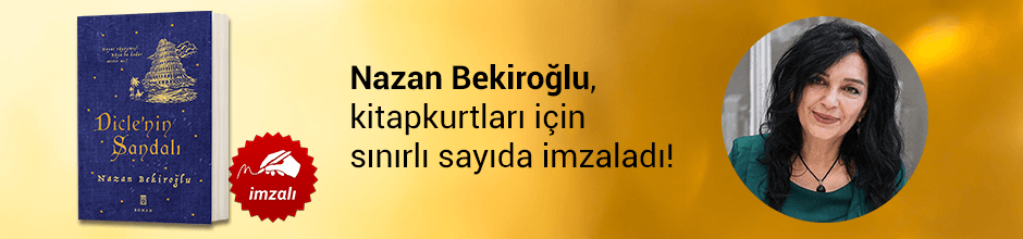 Prof. Dr. Nazan Bekiroğlu, "Dicle'nin Sandalı" kitabını Kitapkurtları için sınırlı sayıda imzaladı!