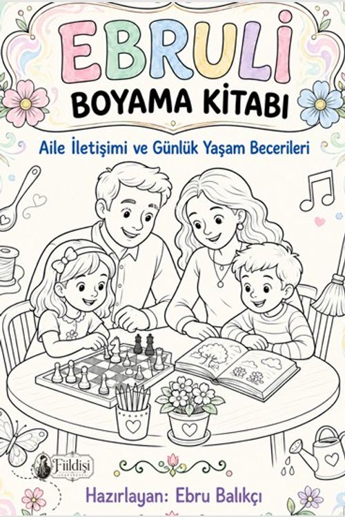 Ebruli Boyama Kitabı