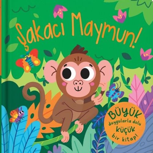 Parmak Kuklalı Kitap / Şakacı Maymun