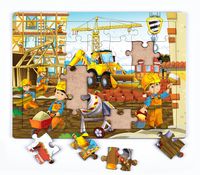 Minik İnşaatçılar Ahşap Puzzle 54 Parça ( LIV-56 )
