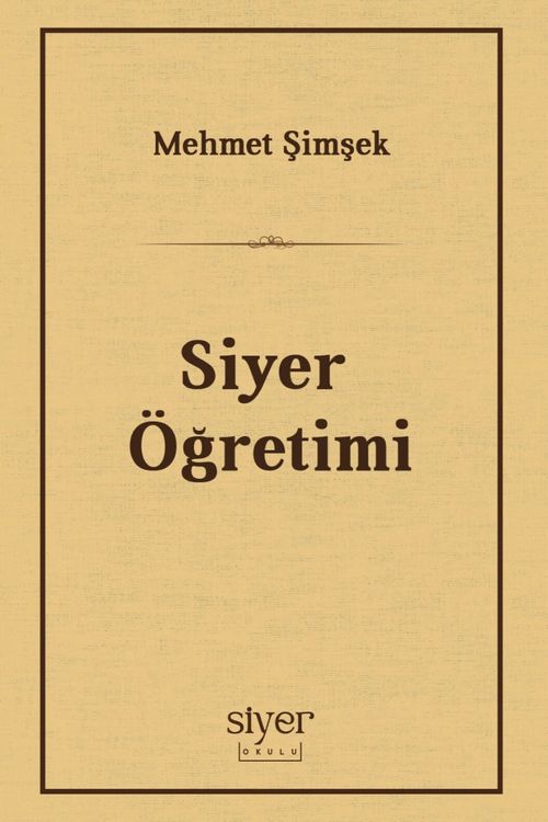 Siyer Öğretimi