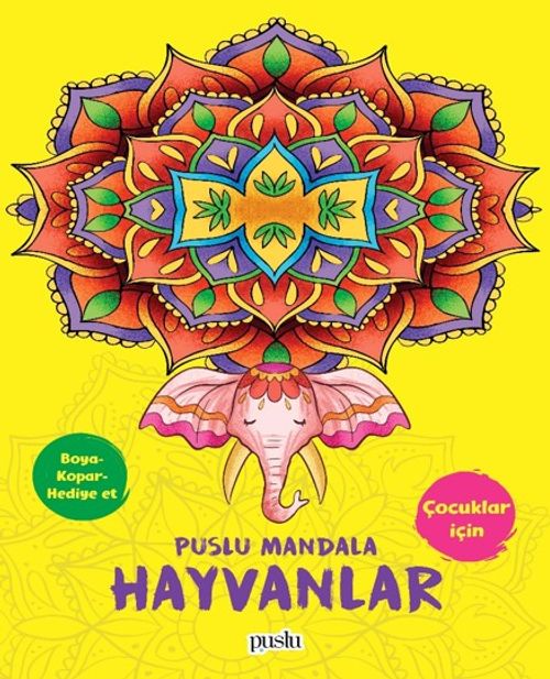 Mandala / Hayvanlar (Boya-Kopar-Hediye Et)