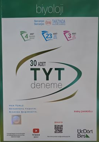 TYT 30'lu Biyoloji Deneme (Video Çözümlü, ÖSYM Tarzında Hazırlanmış)
