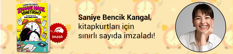 Saniye Bencik Kangal, "Zamanı Nasıl Yönetirim?" kitabını Kitapkurtları için sınırlı sayıda imzaladı!