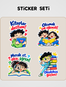 Eyvah Deyimler Cozuttu Sticker Seti