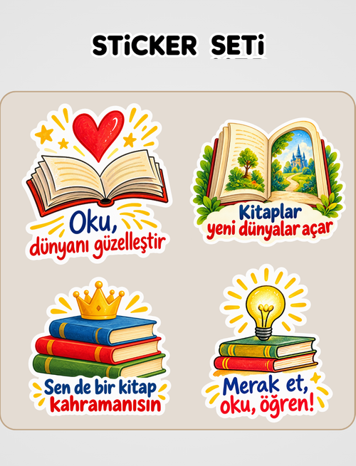 Matilda Sticker Seti